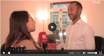 Anthony Calci dans l'émission Le Quotidien de Yann Barthès sur M6 en décembre 2018